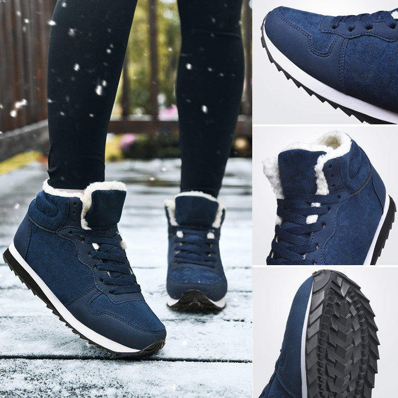 🔥20% sur la deuxième paire de chaussures 🎁Cadeau idéal - Chaussures d'hiver unisexes en fausse peluche et épaisses