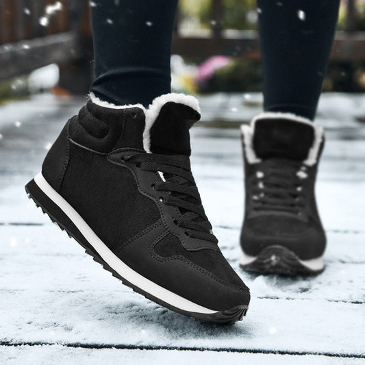 🔥20% sur la deuxième paire de chaussures 🎁Cadeau idéal - Chaussures d'hiver unisexes en fausse peluche et épaisses