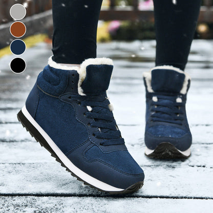 🔥20% sur la deuxième paire de chaussures 🎁Cadeau idéal - Chaussures d'hiver unisexes en fausse peluche et épaisses