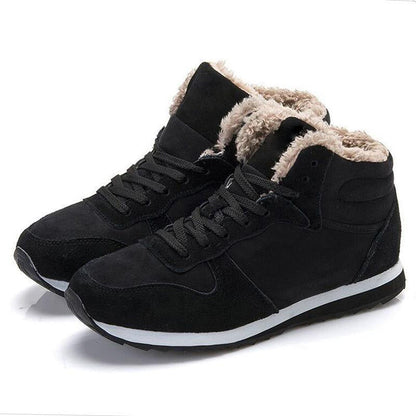 🔥20% sur la deuxième paire de chaussures 🎁Cadeau idéal - Chaussures d'hiver unisexes en fausse peluche et épaisses