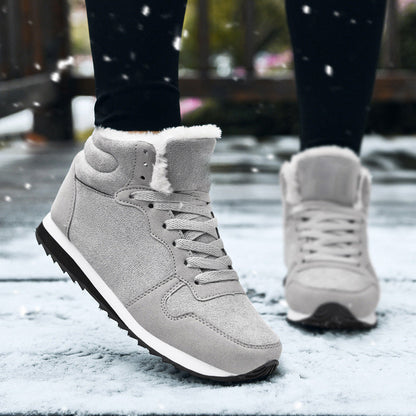 🔥20% sur la deuxième paire de chaussures 🎁Cadeau idéal - Chaussures d'hiver unisexes en fausse peluche et épaisses