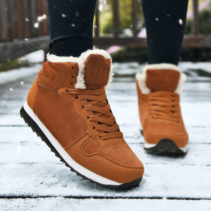 🔥20% sur la deuxième paire de chaussures 🎁Cadeau idéal - Chaussures d'hiver unisexes en fausse peluche et épaisses