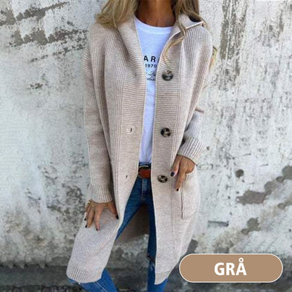 🌸 OFFRE LIMITÉE –50% ! ✨ Cardigan boutonné avec capuche pour femmes