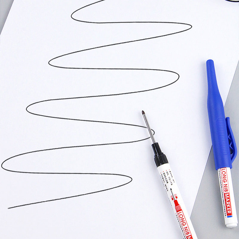 ✏️Marquez comme un professionnel – Marqueur à pointe longue 🛠️À huile et séchage rapide