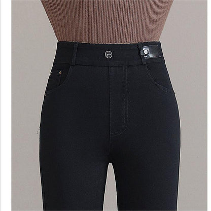👖 60% DE RÉDUCTION! ✨ JEAN SKINNY CHAUD - Taille Haute & Tissu Stretch, Confort Optimal pour l'Hiver, Style Tendance pour Quotidien et Sorties ❄️💃