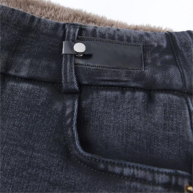 👖 60% DE RÉDUCTION! ✨ JEAN SKINNY CHAUD - Taille Haute & Tissu Stretch, Confort Optimal pour l'Hiver, Style Tendance pour Quotidien et Sorties ❄️💃