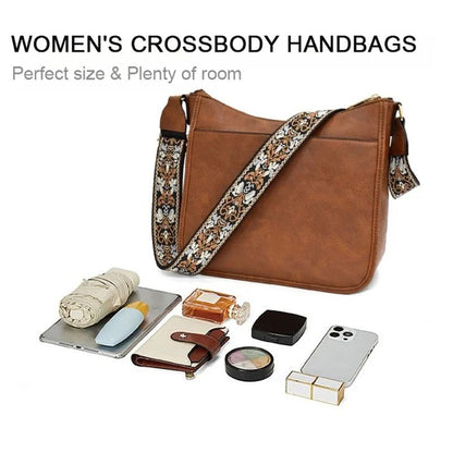 Sac polyvalent en cuir pour femmes
