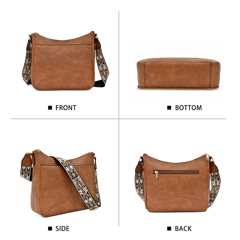 Sac polyvalent en cuir pour femmes