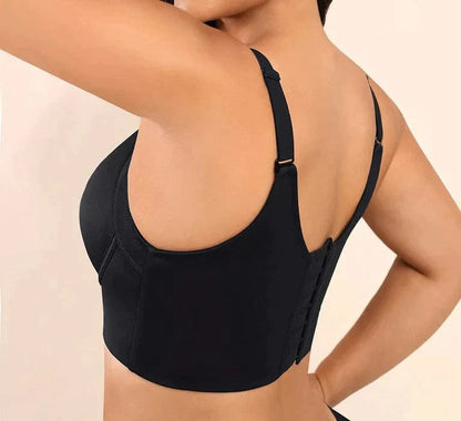 Bonnet push-up profondé V – Soutien-gorge anti-affaissement et anti-ptose, correcteur de galbe (anti-bavures)
