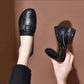 Chaussures plates à bout rond et à talons hauts pour femmes