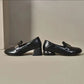 Chaussures plates à bout rond et à talons hauts pour femmes