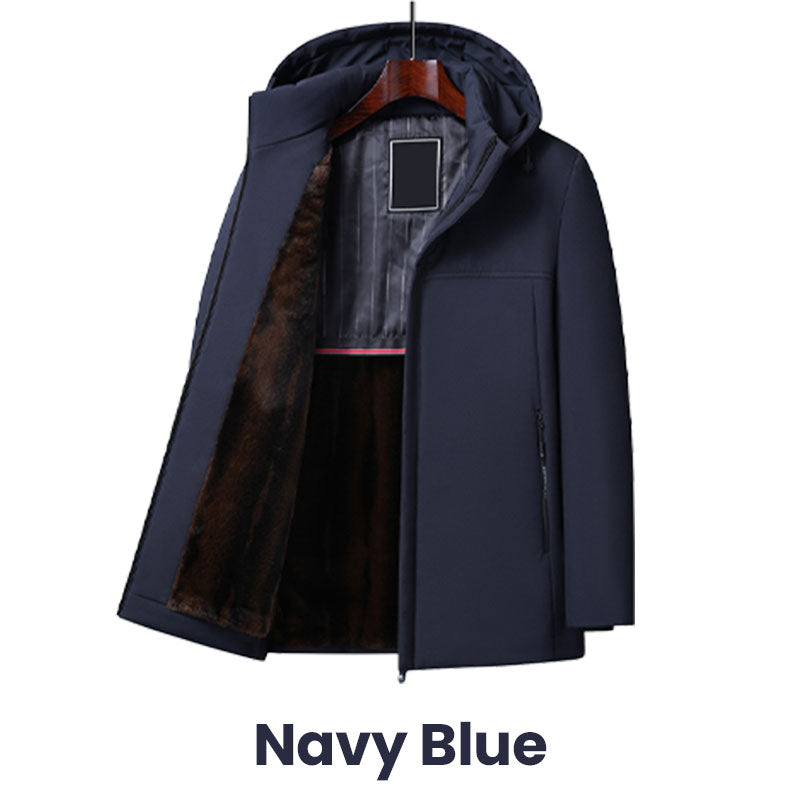 [cadeau chaleureux] Parka thermique épaisse à capuche pour homme 💥Livraison gratuite💥