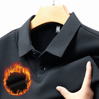 🔥49% DE RÉDUCTION ! 🍂 Chemise à Col Rayé 2 Pièces - Style Automne/Hiver en Coton Respirant et Confortable 👔📦