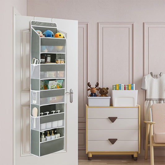 📢📢50 % de réduction !! ⏰ ORGANISATEUR SUSPENDU À GRANDE CAPACITÉ À 5 ÉTAGÈRES – MAXIMISEZ L'ESPACE, MINIMISEZ LE DÉSORDRE