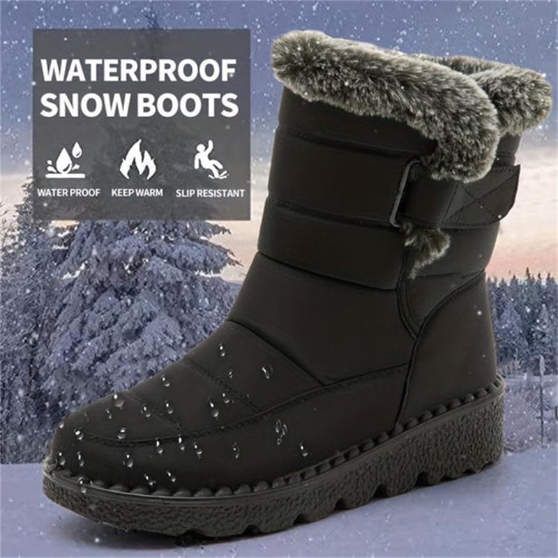 Bottes d'hiver glissantes pour femmes