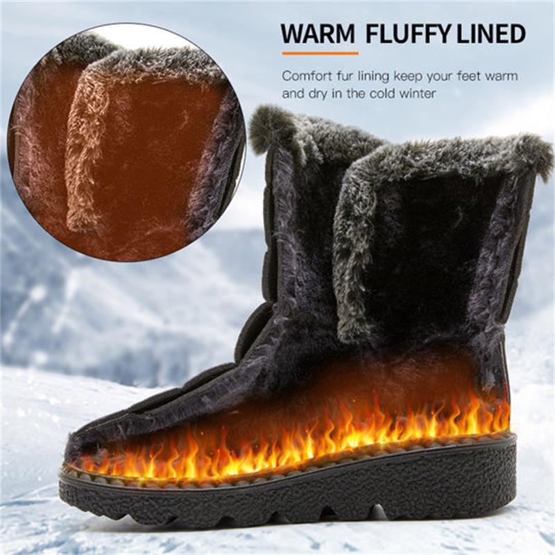 Bottes d'hiver glissantes pour femmes