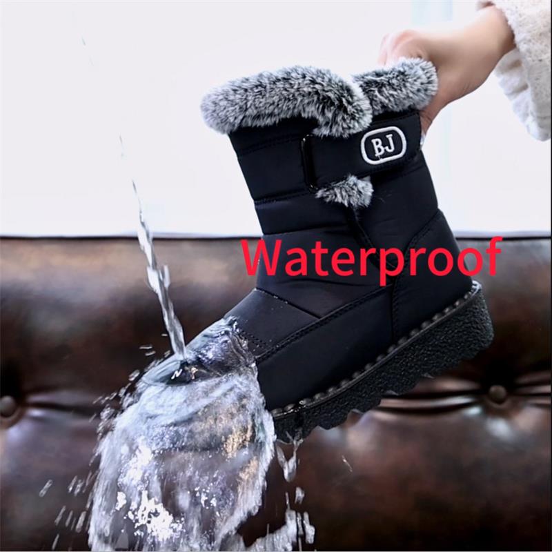 Bottes d'hiver glissantes pour femmes