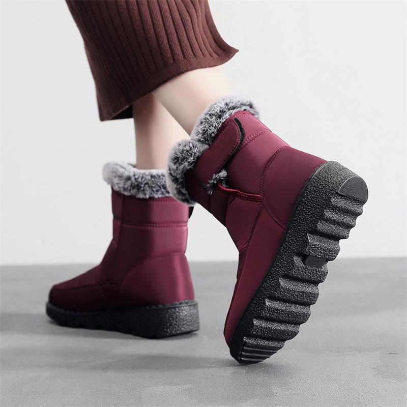 Bottes d'hiver glissantes pour femmes