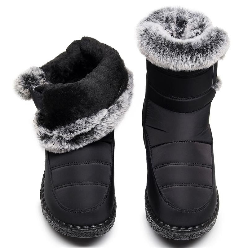 Bottes d'hiver glissantes pour femmes