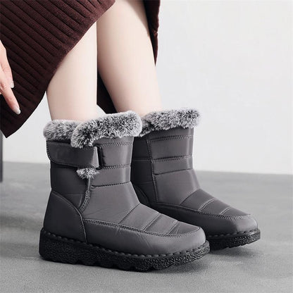 Bottes d'hiver glissantes pour femmes