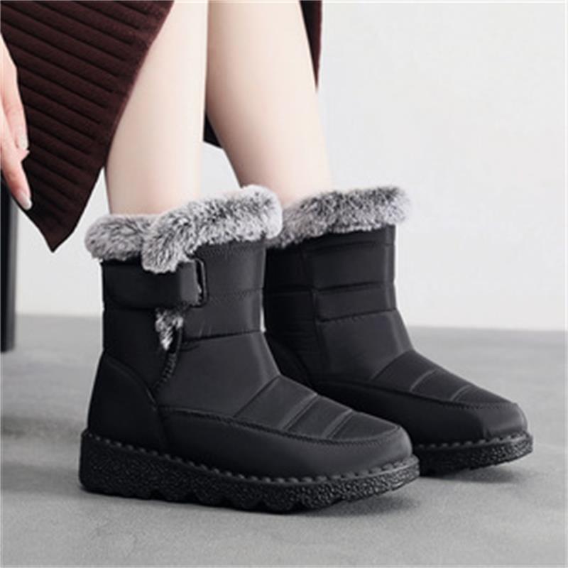 Bottes d'hiver glissantes pour femmes