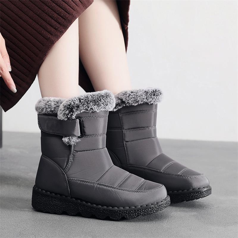 Bottes d'hiver glissantes pour femmes