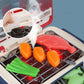 Ensemble de jeu de barbecue avec fumée et musique pour enfants