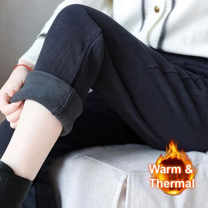 💫PANTALON CHAUD FEMME❄️Taille Haute & Doublure Polaire, Confort Optimal pour L'Hiver, Idéal pour Sport et Loisirs👖