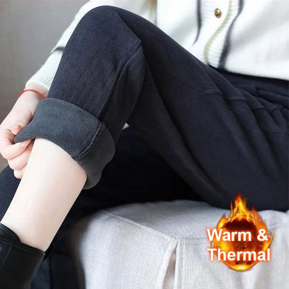 💫PANTALON CHAUD FEMME❄️Taille Haute & Doublure Polaire, Confort Optimal pour L'Hiver, Idéal pour Sport et Loisirs👖