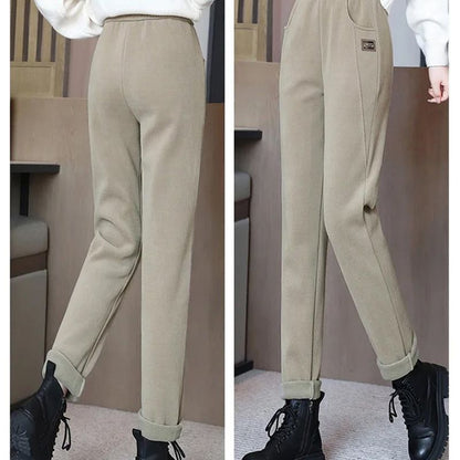 💫PANTALON CHAUD FEMME❄️Taille Haute & Doublure Polaire, Confort Optimal pour L'Hiver, Idéal pour Sport et Loisirs👖