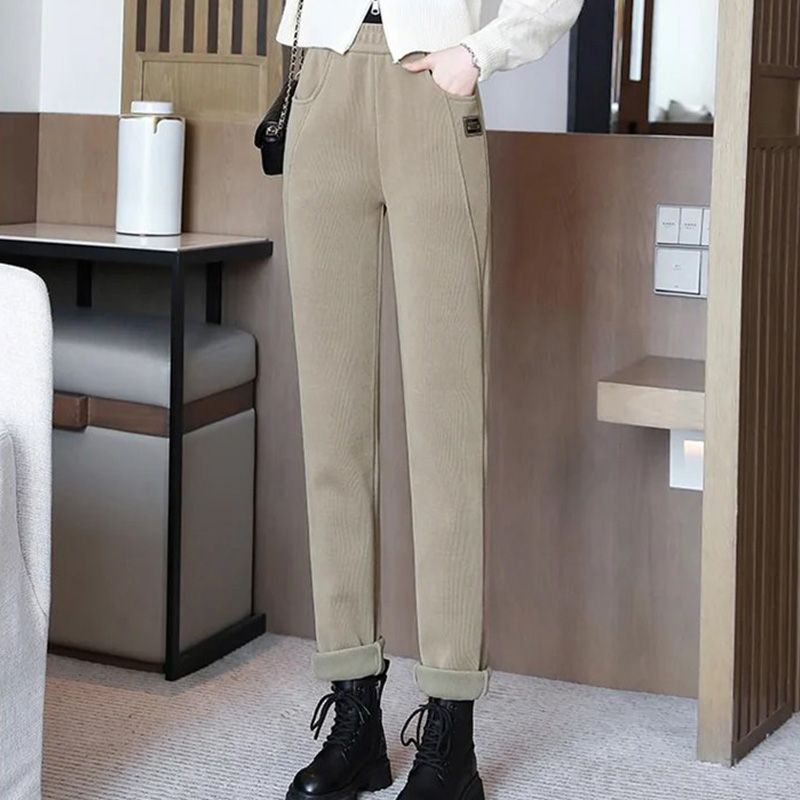💫PANTALON CHAUD FEMME❄️Taille Haute & Doublure Polaire, Confort Optimal pour L'Hiver, Idéal pour Sport et Loisirs👖