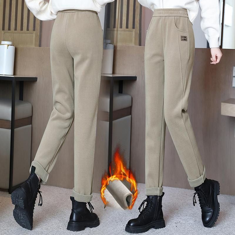 💫PANTALON CHAUD FEMME❄️Taille Haute & Doublure Polaire, Confort Optimal pour L'Hiver, Idéal pour Sport et Loisirs👖