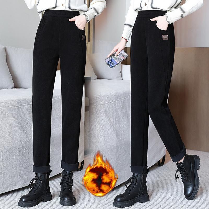 💫PANTALON CHAUD FEMME❄️Taille Haute & Doublure Polaire, Confort Optimal pour L'Hiver, Idéal pour Sport et Loisirs👖