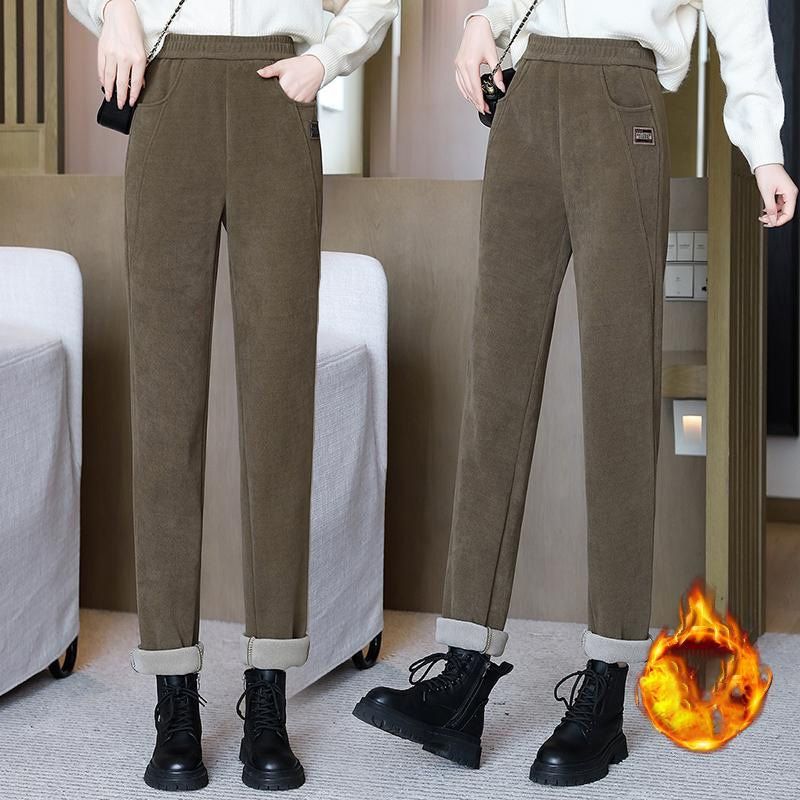 💫PANTALON CHAUD FEMME❄️Taille Haute & Doublure Polaire, Confort Optimal pour L'Hiver, Idéal pour Sport et Loisirs👖