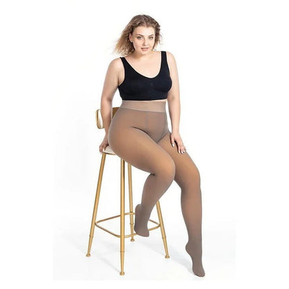 🔥Nos modèles explosifs les plus vendus🔥Mintiml® Pantalons serrés élastiques doublés de peluche chaude