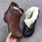 Bottes à Cheville Texturées Avec Fermeture Éclair pour Femmes