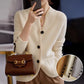 💝[Meilleur cadeau pour elle] Veste cardigan tricotée pour femme avec bouton