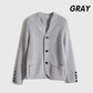 💝[Meilleur cadeau pour elle] Veste cardigan tricotée pour femme avec bouton