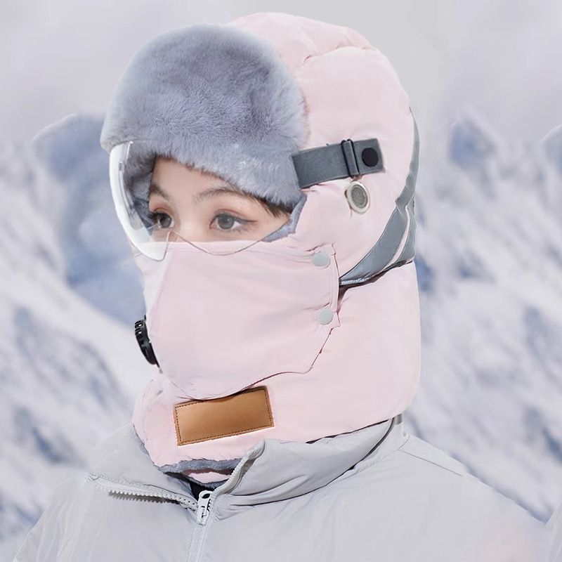 Chapeau de trappeur chaud avec bande réfléchissante de sécurité