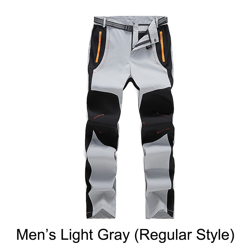 👖 50% DE RÉDUCTION! ✨ Pantalon de Randonnée - Coupe-Vent, Imperméable et Chaud avec Taille Élastique pour Randonnée et Voyages 🏔️🌧️