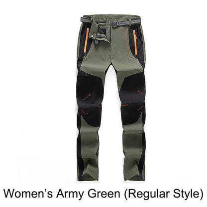 👖 50% DE RÉDUCTION! ✨ Pantalon de Randonnée - Coupe-Vent, Imperméable et Chaud avec Taille Élastique pour Randonnée et Voyages 🏔️🌧️