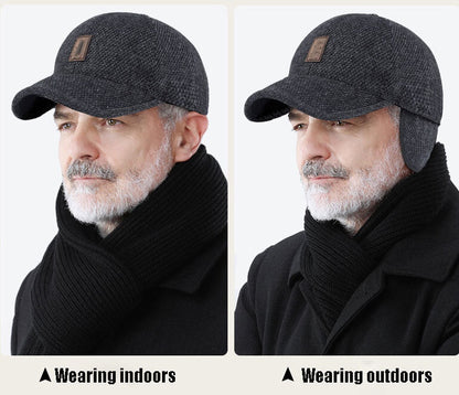 🔥Acheter 1 Obtenez 1 Gratuit💝Le cadeau idéal pour les personnes âgées !-Casquette de baseball légère et chaude pour l'hiver🎅