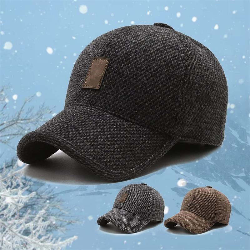 🔥Acheter 1 Obtenez 1 Gratuit💝Le cadeau idéal pour les personnes âgées !-Casquette de baseball légère et chaude pour l'hiver🎅