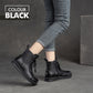 Bottines Vintage Élegantes en Cuir pour Femmes