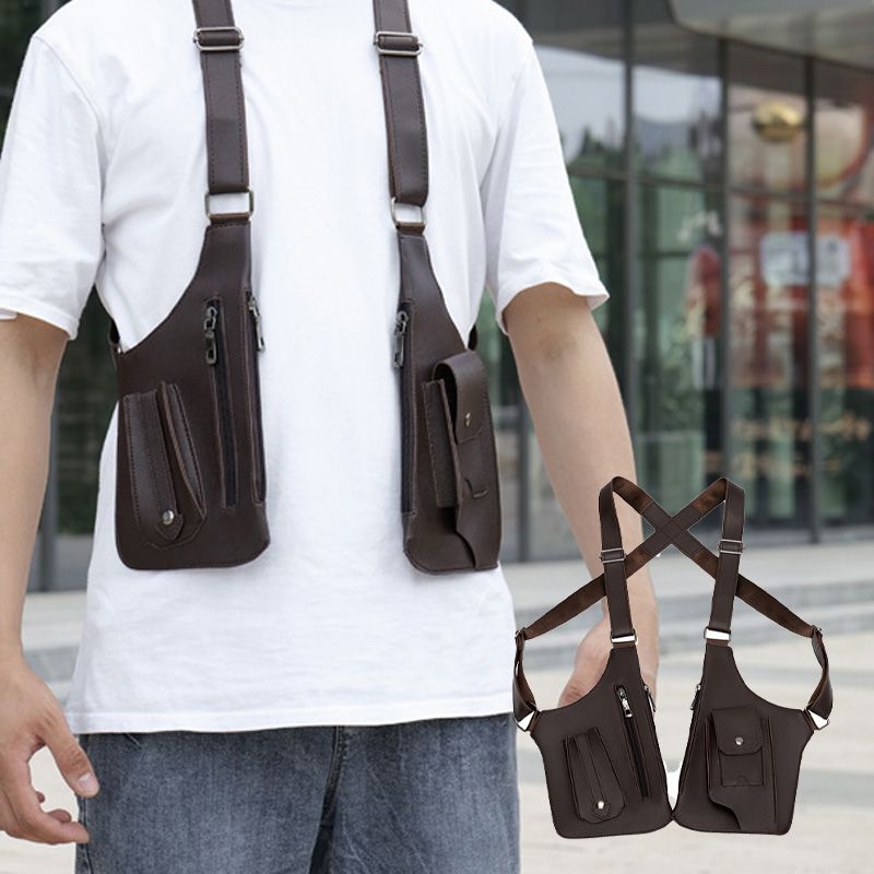 🔥2026 NEW HOT SALE 🔥Sac tactique antivol à double bandoulière et à poches multiples pour homme