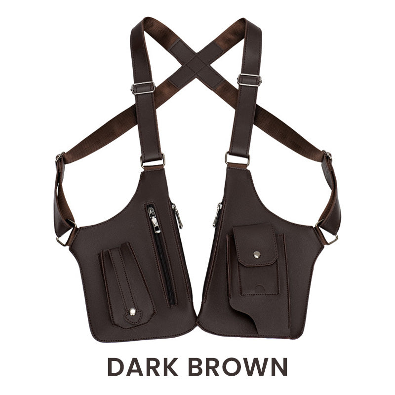 🔥2026 NEW HOT SALE 🔥Sac tactique antivol à double bandoulière et à poches multiples pour homme