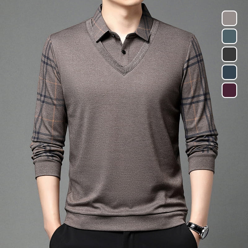 💥Soldes exceptionnelles du Black Friday - 49 % DE RÉDUCTION🔥Pull-over deux pièces en tricot pour homme