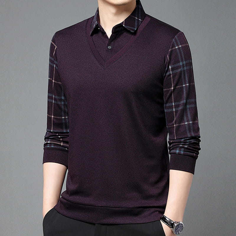 💥Soldes exceptionnelles du Black Friday - 49 % DE RÉDUCTION🔥Pull-over deux pièces en tricot pour homme