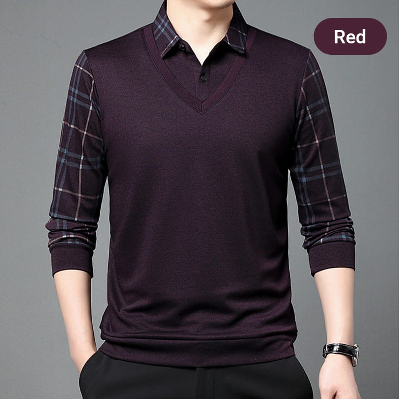 💥Soldes exceptionnelles du Black Friday - 49 % DE RÉDUCTION🔥Pull-over deux pièces en tricot pour homme