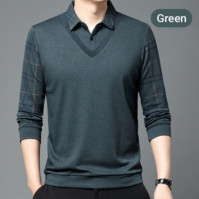 💥Soldes exceptionnelles du Black Friday - 49 % DE RÉDUCTION🔥Pull-over deux pièces en tricot pour homme